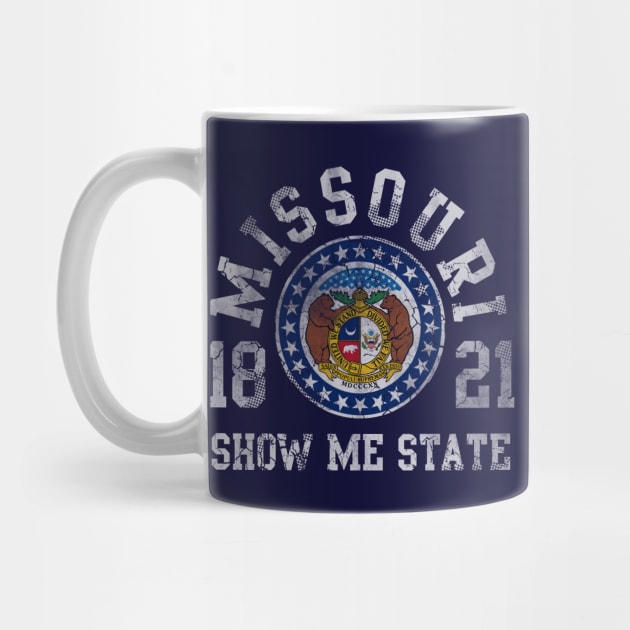 Retro Missouri Show Me State 1821 by E